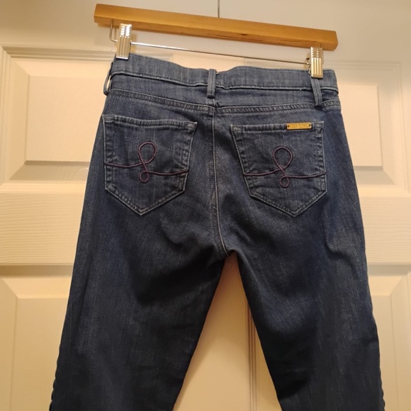 Lilly Pulitzer Women's Braided Side Unique Straight Jeans Fall Fashion Size 0 - Picture 7 of 7